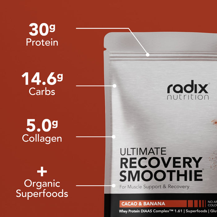 Ultimate Recovery Smoothie - Cacao & Banana / 10 x Single Serve
