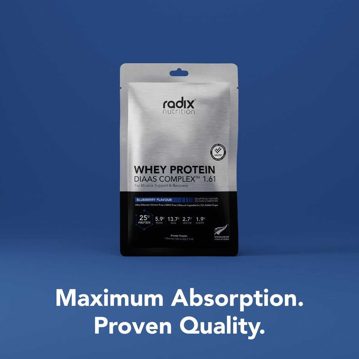 Whey Protein DIAAS Complex 1.61 - Blueberry / Single Serve