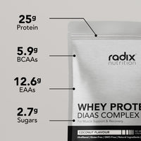 Whey Protein DIAAS Complex 1.61 - 1kg Bag / Coconut