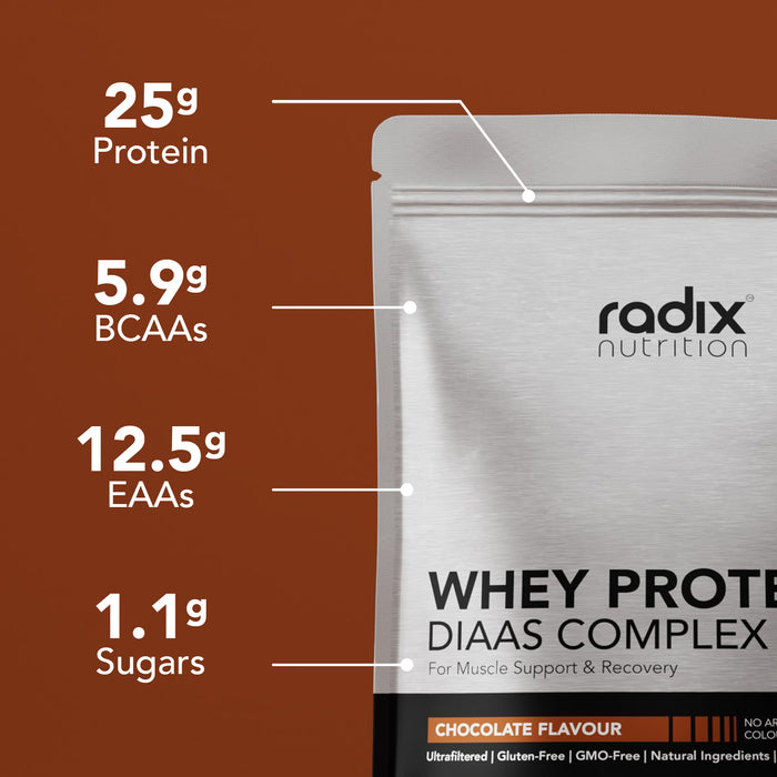 Whey Protein DIAAS Complex 1.61 - 1kg Bag / Chocolate