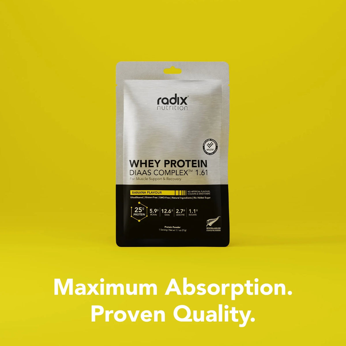 Whey Protein DIAAS Complex 1.61 - Banana / Single Serve