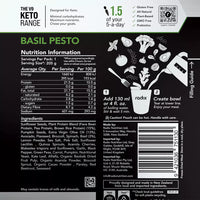 Keto Meal - Basil Pesto / 400 kcal (8 Pack)