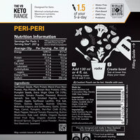 Keto Meal - Peri-Peri / 400 Kcal (1 Serving)