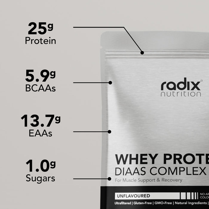 Whey Protein DIAAS Complex 1.61 - Unflavoured / 1kg Bag