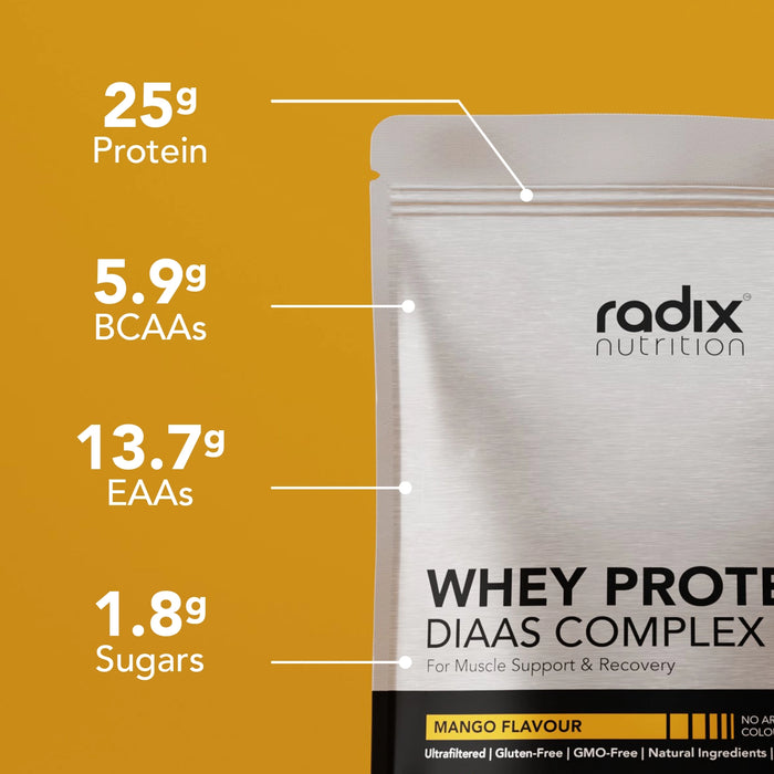Whey Protein DIAAS Complex 1.61 - 1kg Bag / Mango